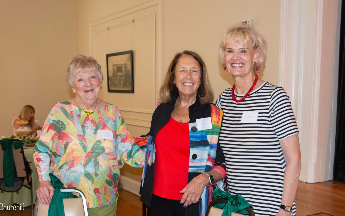 Members at a fundraising luncheon