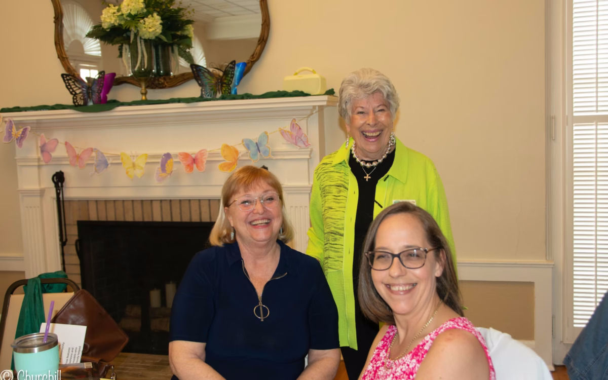A celebration gathering at The Woman's Club of Winter Park